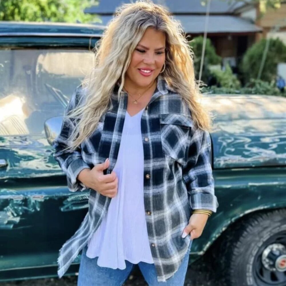 Blakeley FAB Black & White Plaid Shirt